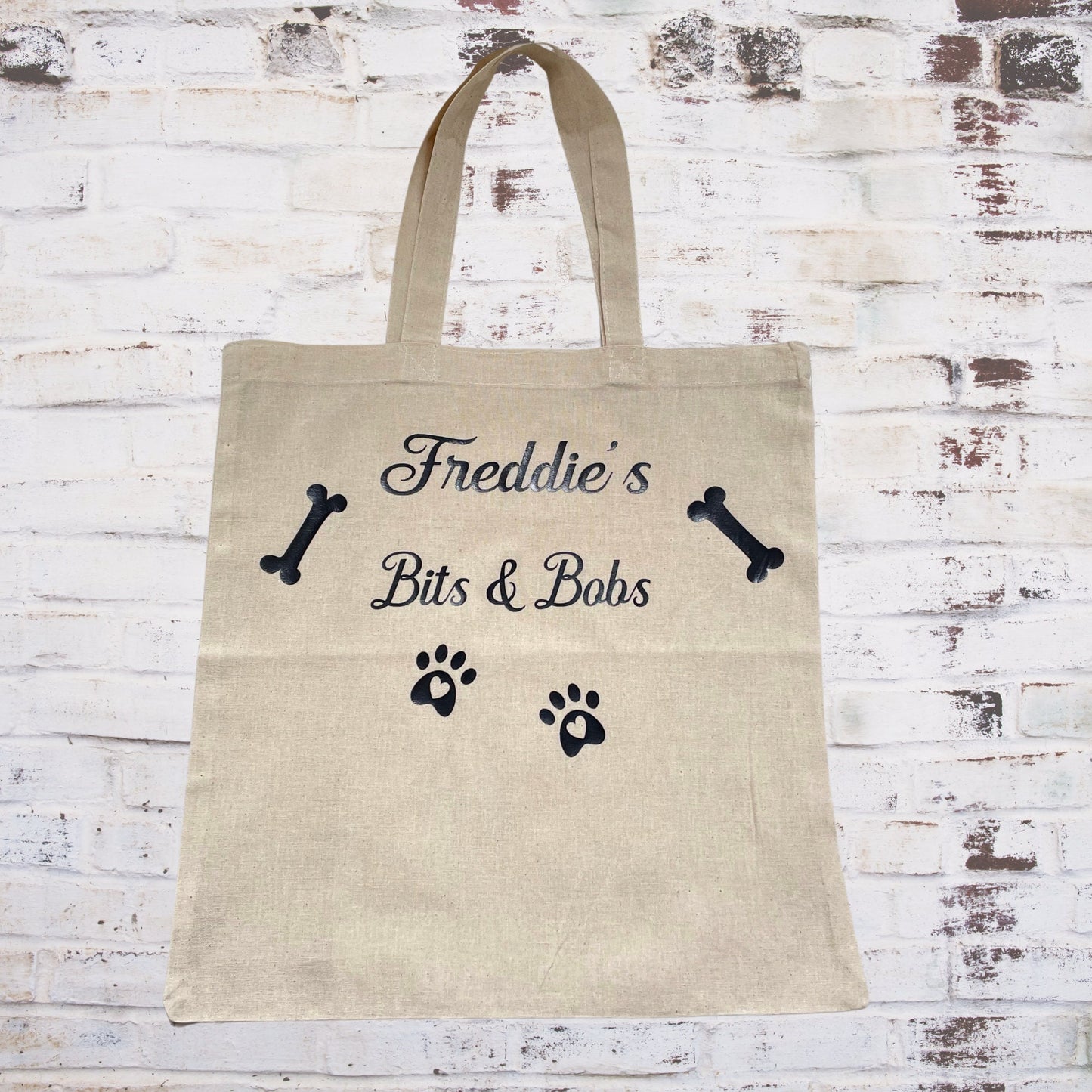 Personalised Dog Daycare Cotton Tote Bag