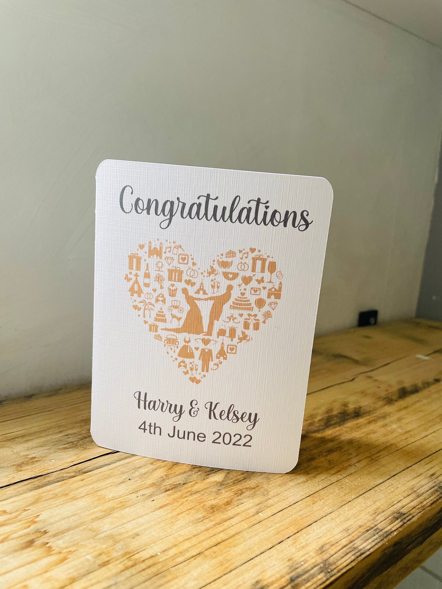 Congratulations Wedding or Engagement Card