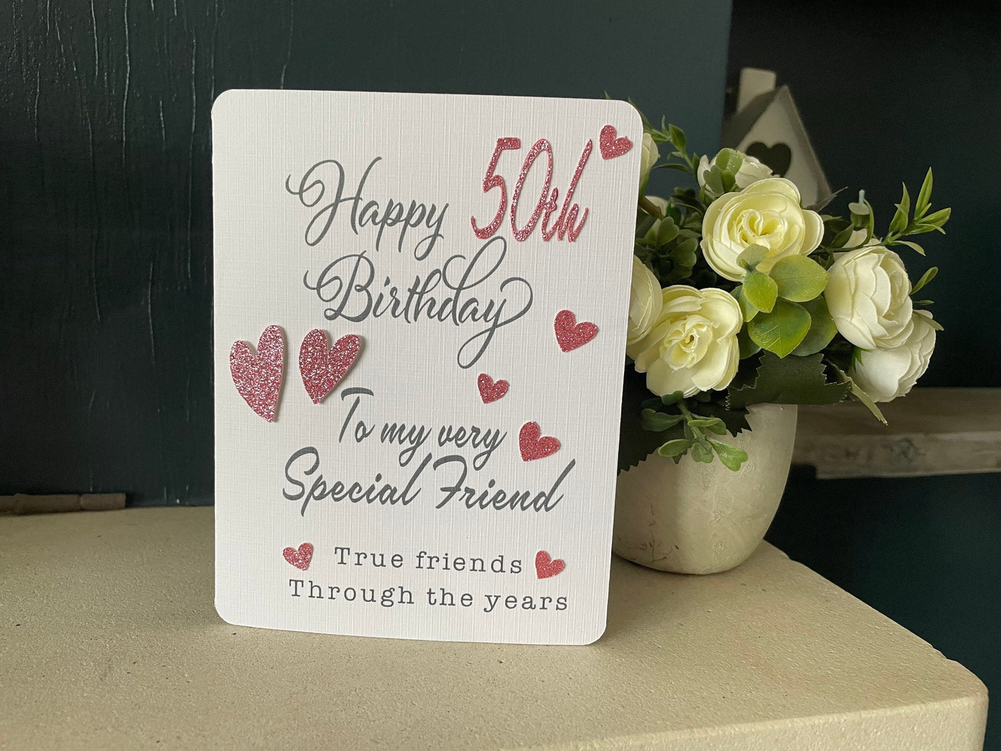 50th Birthday Card for Best Friend