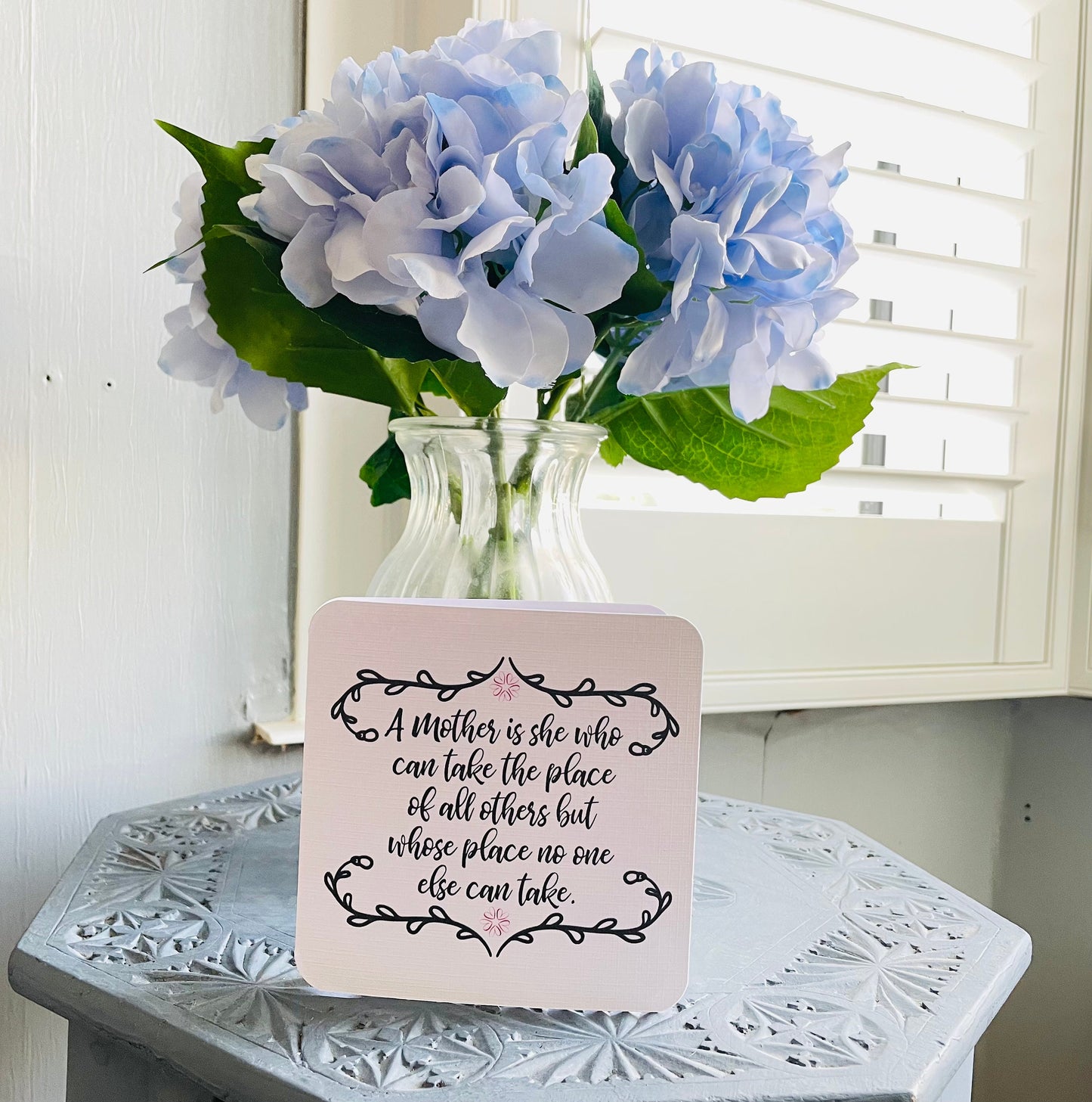 Sympathy Card Loss of Mother with Heartfelt Message