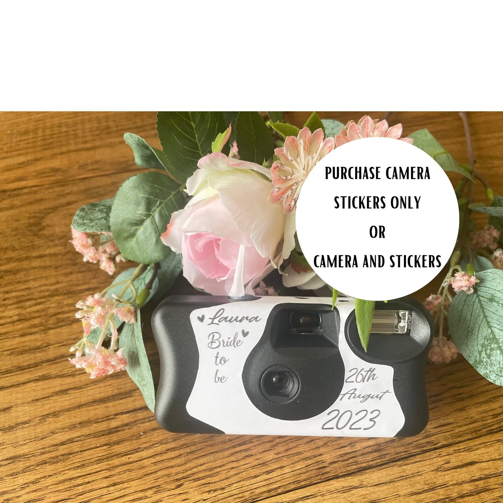 Personalised Disposable DIY Camera Wrap – Madebyabbycrafts