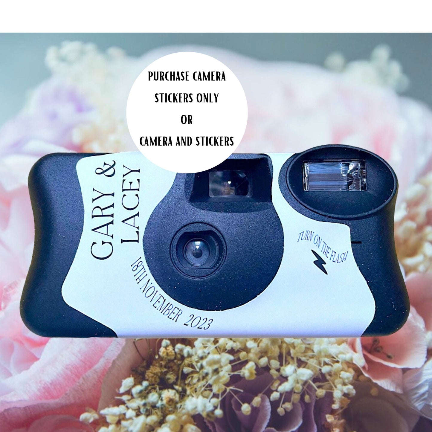 Disposable Camera Wrap Wedding Favours